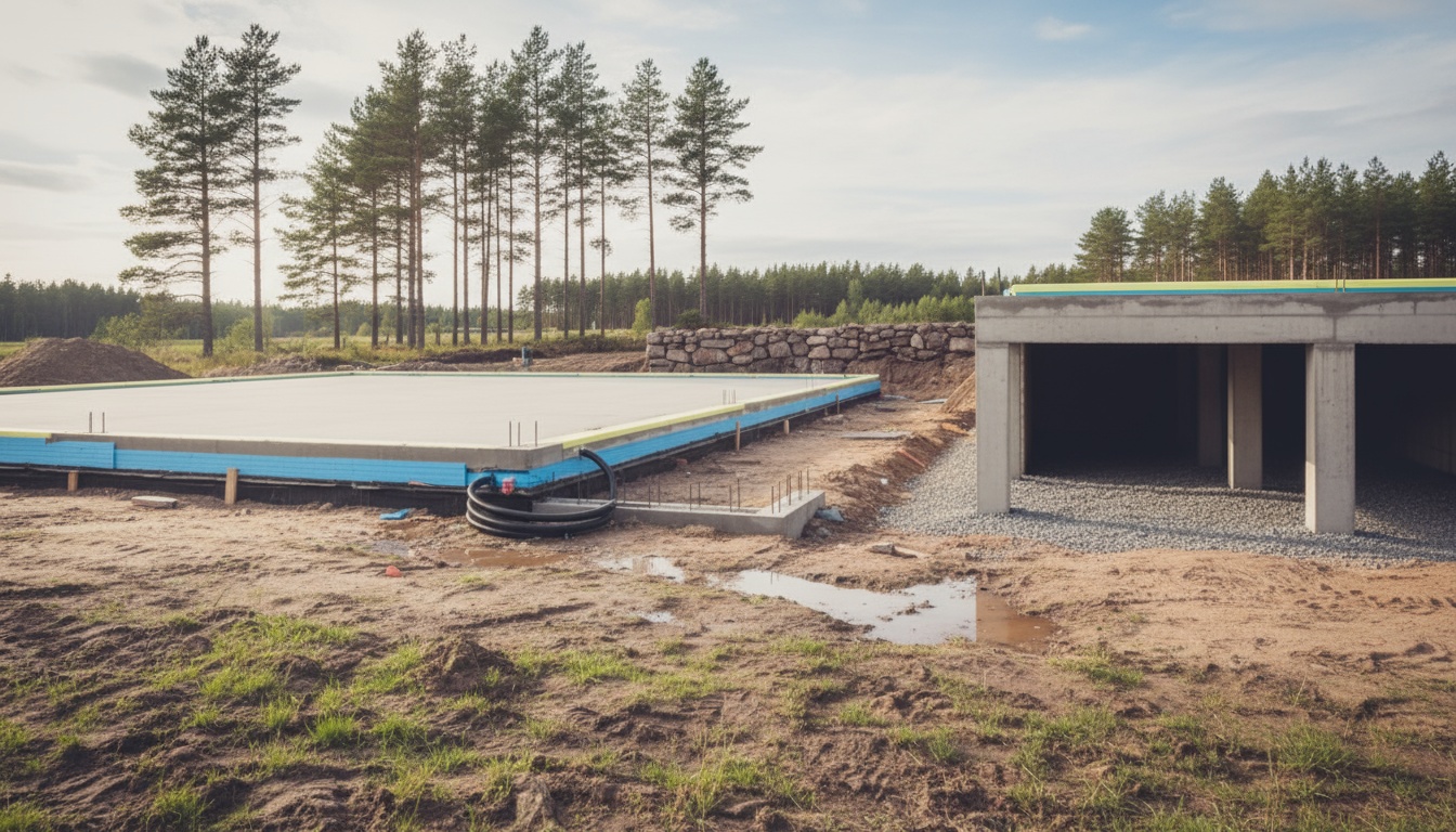 Husgrund till nyckelfärdigt hus – platta, krypgrund och plintar