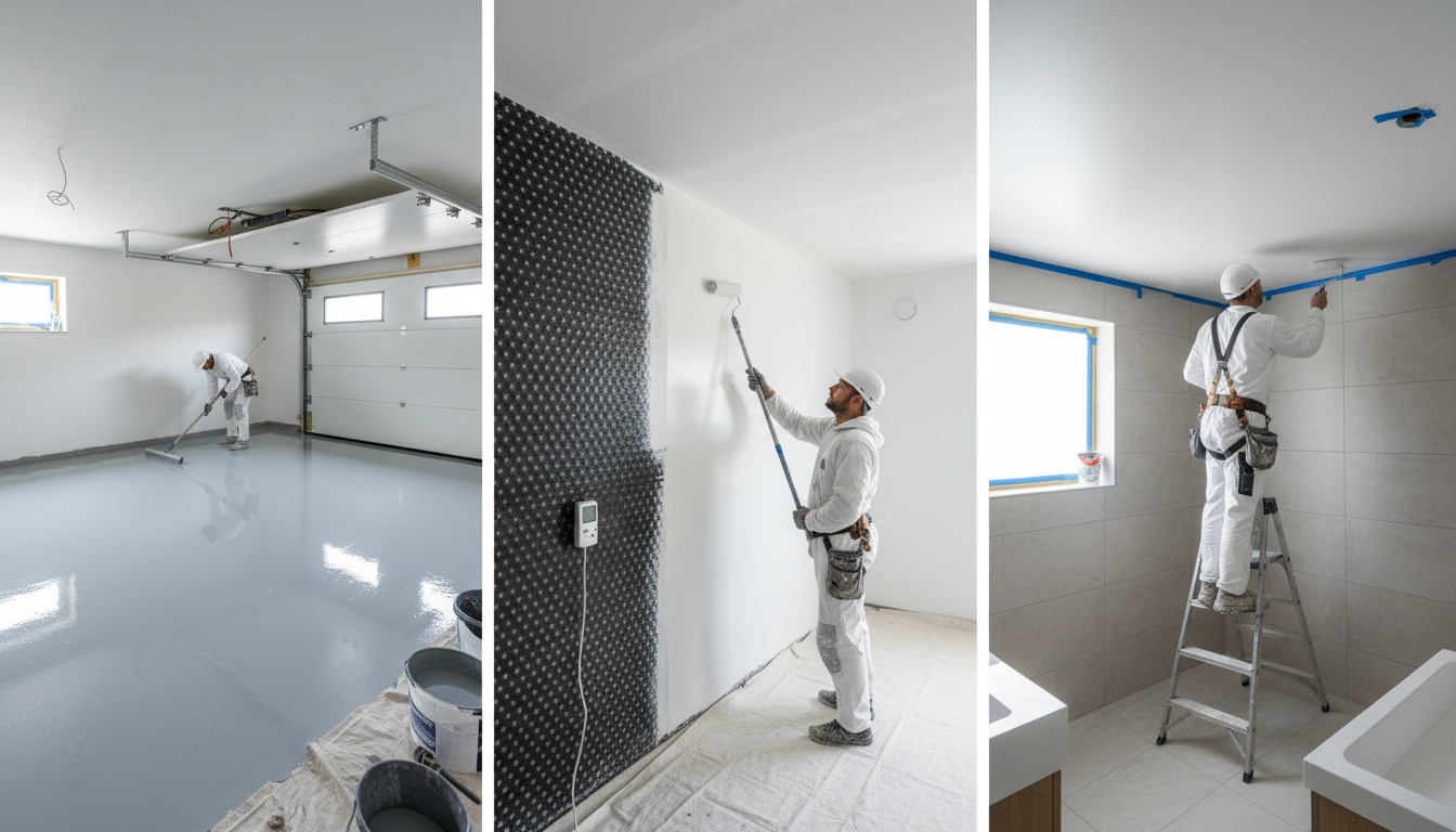 Professionell målning för din nybyggda villa