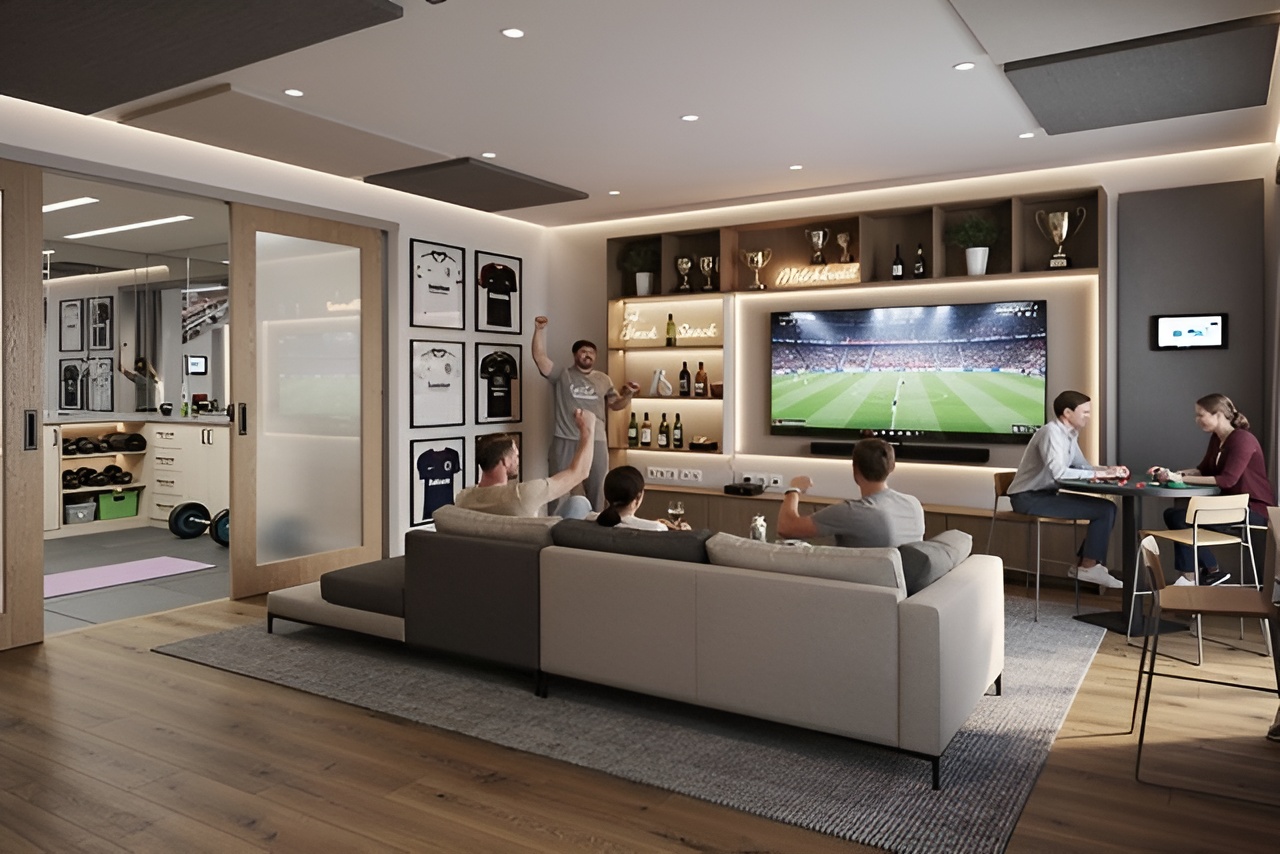 Från ritning till matchdag: Planera ett boende byggt kring sport och underhållning